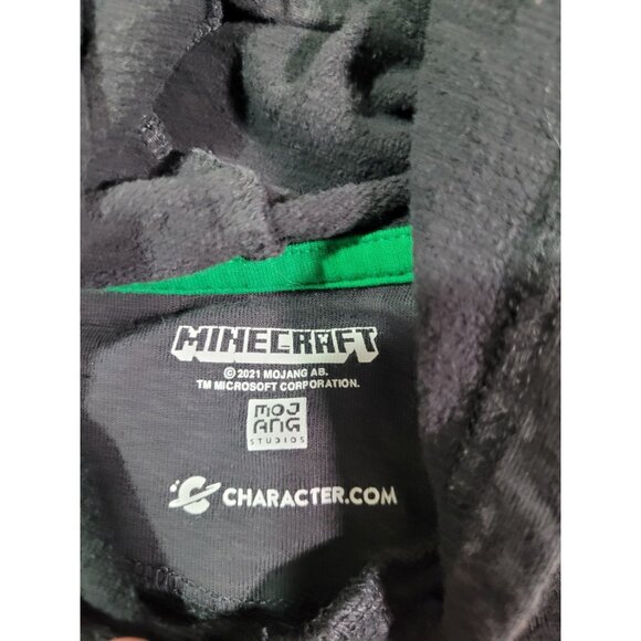 Minecraft Creeper Hoodie Kids Girls 12 Years Crop Hooded - Picture 6 of 10